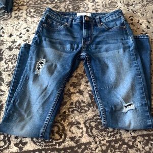 2 pairs of girls RSQ jeans